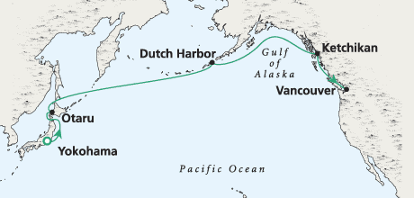 Cruises Around The World North Pacific Circle 5111 Luxury Cruise Crystal Harmony Cruises Around The World Crystal World Cruises