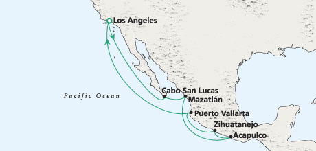 Cruises Around The World Mexican Riviera RendezVous Cruise Crystal Harmony Cruises Around The World Crystal World Cruises
