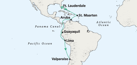 Cruises Around The World South American Passage 5201