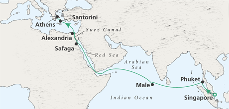 Crystal Cruises Serenity March 18 April 5 2026 Cruise Itinerary luxury cruise information