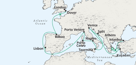 Cruises Around The World Around the World Cruises Around The World Crystal World Cruises Crystal Serenity