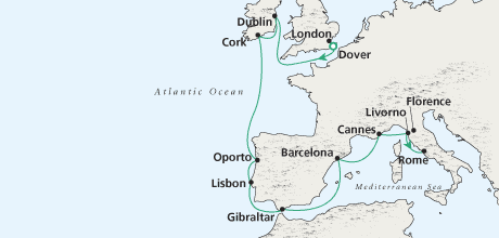 Cruises Around The World European Collection Crystal Serenity cruise