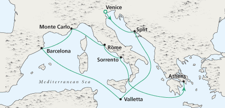Cruises Around The World Venetian Romance 5321 Deluxe Cruise Crystal Serenity Cruises Around The World Crystal World Cruises