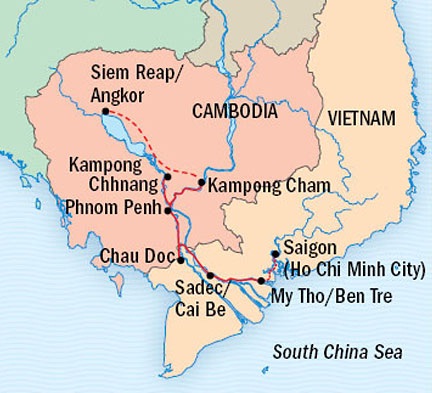 Cruises Around The World Lindblad World Cruises Jahan January 20 February 7 2027 Siem Reap, Cambodia to Ho Chi Minh City, Vietnam