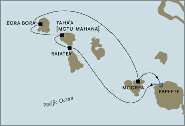 Regent Seven Seas Cruises Paul Gauguin March 4 11 2027 Cruise Itinerary luxury cruise information