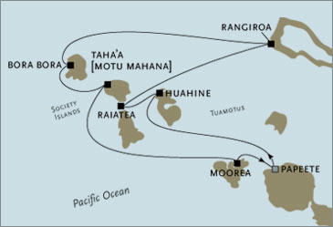 Regent Seven Seas Cruises Paul Gauguin July 12 22 2027 Cruise Itinerary luxury cruise information