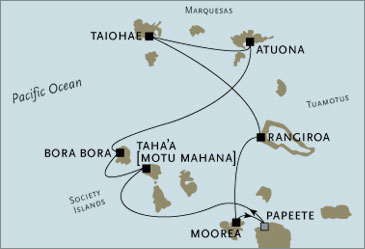 Regent Seven Seas Cruises Paul Gauguin December 2 13 2027 Cruise Itinerary luxury cruise information
