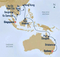 Cunard Queen Victoria February 24 March 18 2029 Cruise Itinerary luxury cruise information