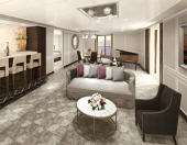 Cruises Around The World Master Suite - MS Regent Seven Seas explorer 2026 - World Cruisess RSSC