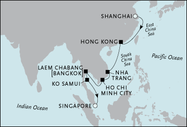 Regent Seven Seas Cruises Seven Seas Voyager February 29 March 13 2029 Cruise Itinerary luxury cruise information