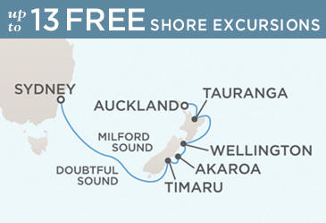 Cruises Around The World Regent World Cruises Voyager 2026 Map January 7-17 2026 - 10 Days