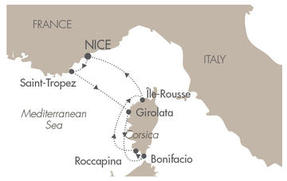 Cruises Around The World Le Ponant July 4-11 2028 Nice, France to Nice, France