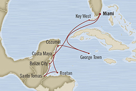 Cruises Around The World Oceania Regatta April 2-12 2028 Miami, FL, United States to Miami, FL, United States