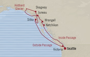 Cruises Around The World Oceania Regatta July 25 August 4 2028 Seattle, WA, United States to Seattle, WA, United States