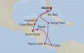 Cruises Around The World Oceania Regatta November 17-29 2028 Miami, FL, United States to Miami, FL, United States