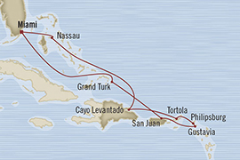 Cruises Around The World Oceania Riviera January 3-13 2028 Miami, FL, United States to Miami, FL, United States