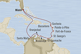 Cruises Around The World Oceania Riviera March 20 April 3 2028 Miami, FL, United States to Miami, FL, United States