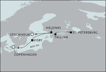 Regent Seven Seas Cruises Seven Seas Voyager August 14 21 2031 Cruise Itinerary luxury cruise information