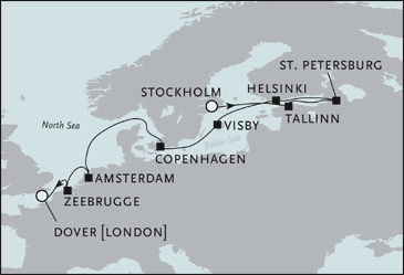 Regent Seven Seas Cruises Seven Seas Voyager August 28 September 7 2031 Cruise Itinerary luxury cruise information
