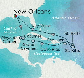 Cruises Around The World Flavors of the Caribbean Map Cruises Around The World Crystal World Cruises Serenity 2028 World Cruise