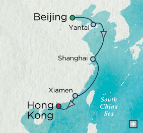 Cruises Around The World Crystal World Cruises symphony 2027 A Connoisseur’s China Map
