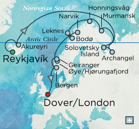 Cruises Around The World Crystal World Cruises symphony 2027 White Sea Exploration Map