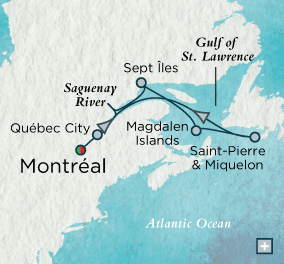 Cruises Around The World Crystal World Cruises symphony 2027 Joie de Canada Map