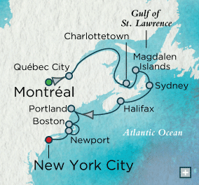 Cruises Around The World Crystal World Cruises symphony 2027 Quaint Canadian Classics Map