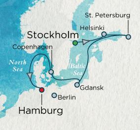 Cruises Around The World Baltic Discovery Map Cruises Around The World Crystal World Cruises Symphony 2028