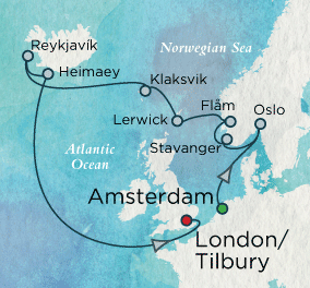 Cruises Around The World North Sea Circle Map Cruises Around The World Crystal World Cruises Symphony 2028