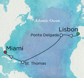 Cruises Around The World Autumnal Crossing Map Cruises Around The World Crystal World Cruises Symphony 2028