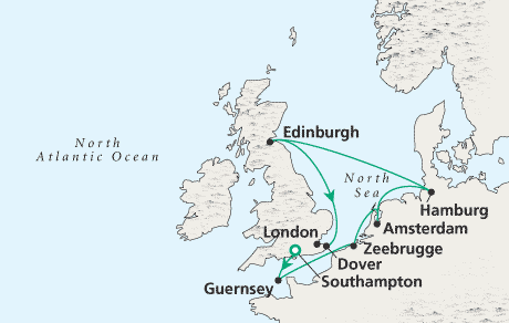 Cruises Around The World Round-Trip London