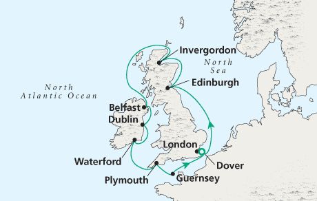 Cruises Around The World Round-Trip London