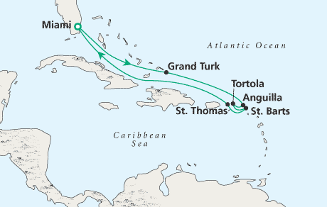 Cruises Around The World Round-Trip Miami