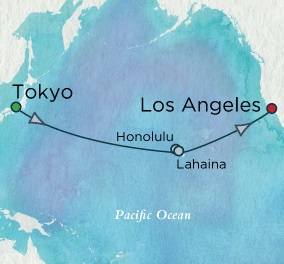 Cruises Around The World Crystal World Cruises Symphony 2026 April 14-30 Tokyo (Harumi), Japan to Los Angeles (San Pedro), CA