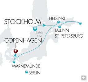 Cruises Around The World Regal Treasures Map