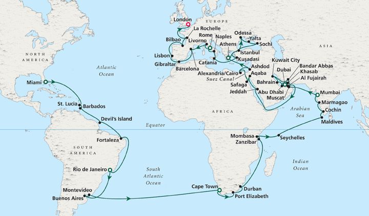 Cruises Around The World Crystal Serenity Full World Cruises 2026 0302F