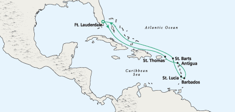 Cruises Around The World Flavors of the Caribbean 5207 Cruise Crystal Symphony Cruises Around The World Crystal World Cruises
