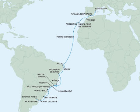 Cruises Around The World Seven Seas Mariner Regent Seven Seas Mariner March 22 April 20 2027 - 29 Days