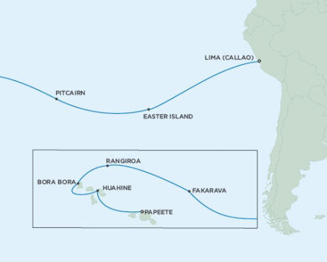 Cruises Around The World Seven Seas Mariner February 14 March 2 2027 - 16 Days