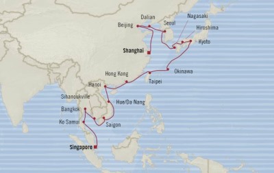 Cruises Around The World Oceania Nautica February 4 March 7 2026 Cruises Singapore, Singapore to Shanghai, China