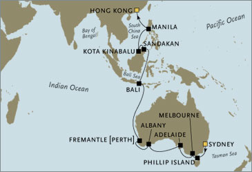 Cruises Around The World Regent Voyager February Hong Kong