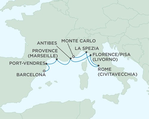 Cruises Around The World Seven Seas Mariner May 27 June 4 2027 - 8 Days