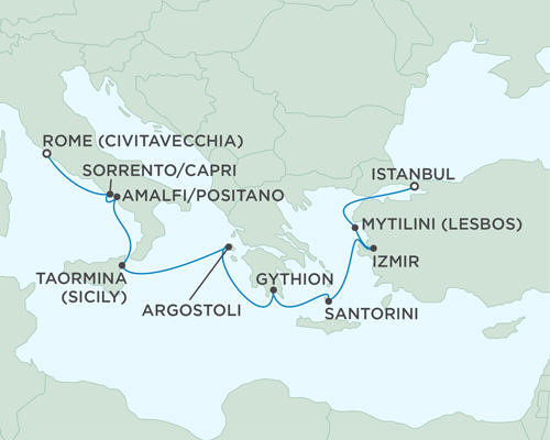 Cruises Around The World Seven Seas Mariner August 27 September 6 2027 - 10 Days
