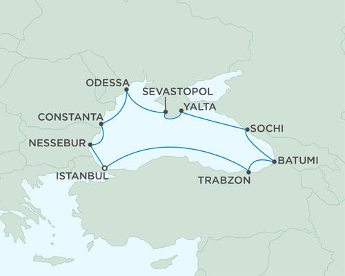 Cruises Around The World Seven Seas Mariner September 6-16 2027 - 10 Days