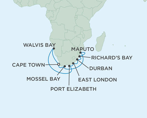 Cruises Around The World Seven Seas Mariner November 24 December 9 2027 - 15 Days