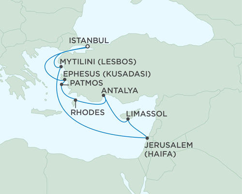 Cruises Around The World Seven Seas Mariner September 16-28 2027 - 12 Days