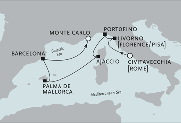 Regent Seven Seas Cruises Seven Seas Navigator October 9 16 2031 Cruise Itinerary luxury cruise information