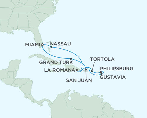 Cruises Around The World January 7-17 2027 - 10 Days