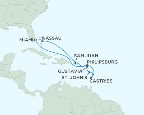 Cruises Around The World Regent Seven Seas Navigator January 17-27 2027 - 10 Days